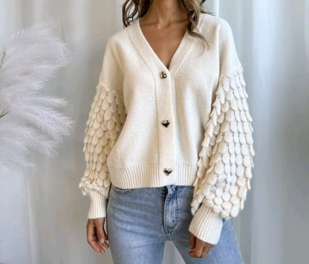 London Cardi - Cream